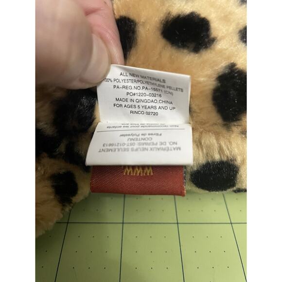 Adventure Planet Plush Leopard Cheetah Cub 10” Stuffed Animal Toy Realistic - Picture 8 of 12